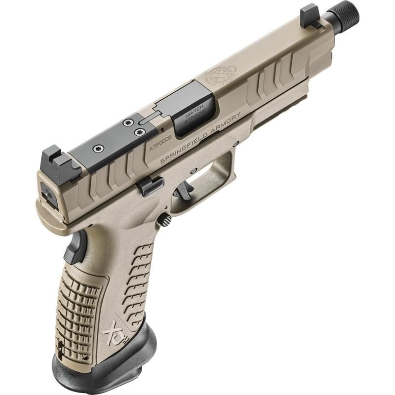 Pistola Springfield Armory 9mm XD-M ELITE 4.5″ OSP Aço Carbono Desert FDE - Imagem 4