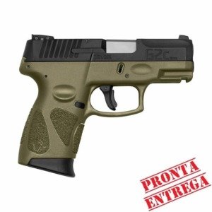 Pistola Taurus G2C Calibre 9mm Colors - Verde