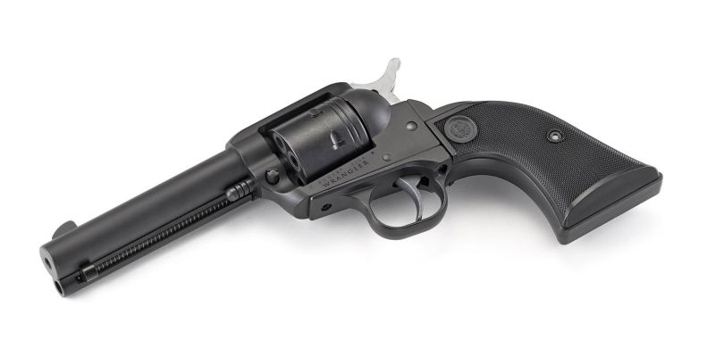 Revolver Ruger Wrangler Calibre .22 LR Black Cerakote - Imagem 4