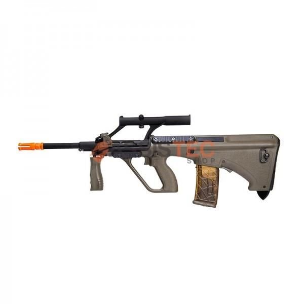 Rifle Airsoft EVO AUG Carbine Com Luneta 3x - AEG