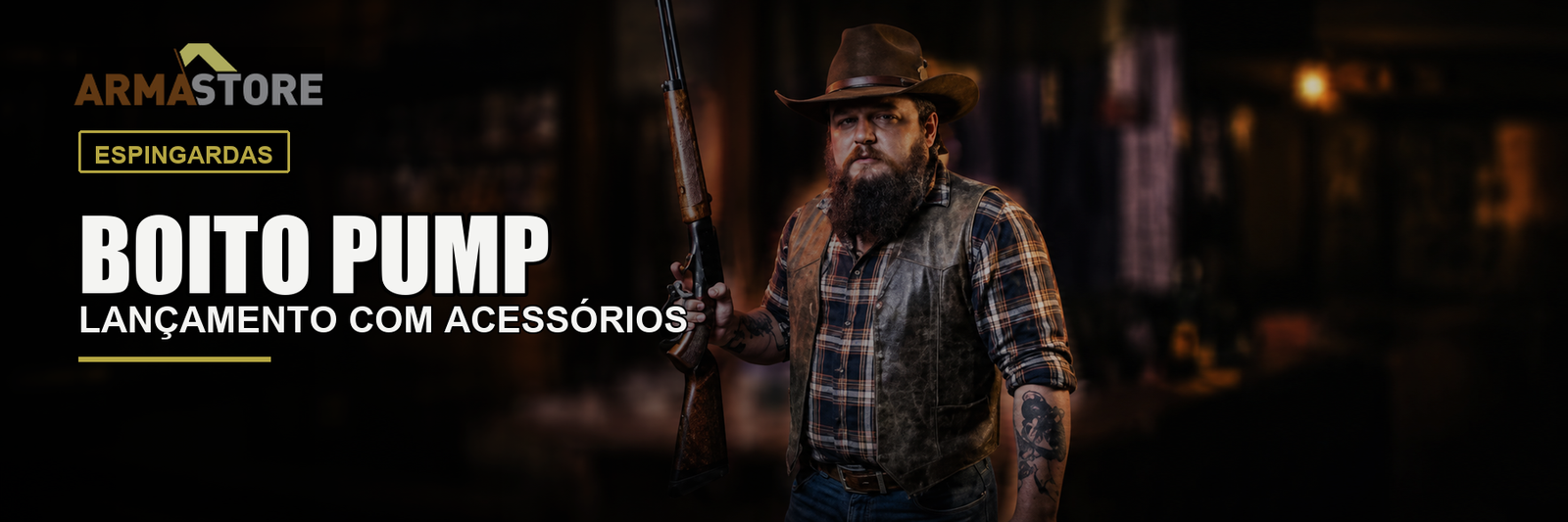 Banner do artigo Lançamento Boito Pump com acessórios