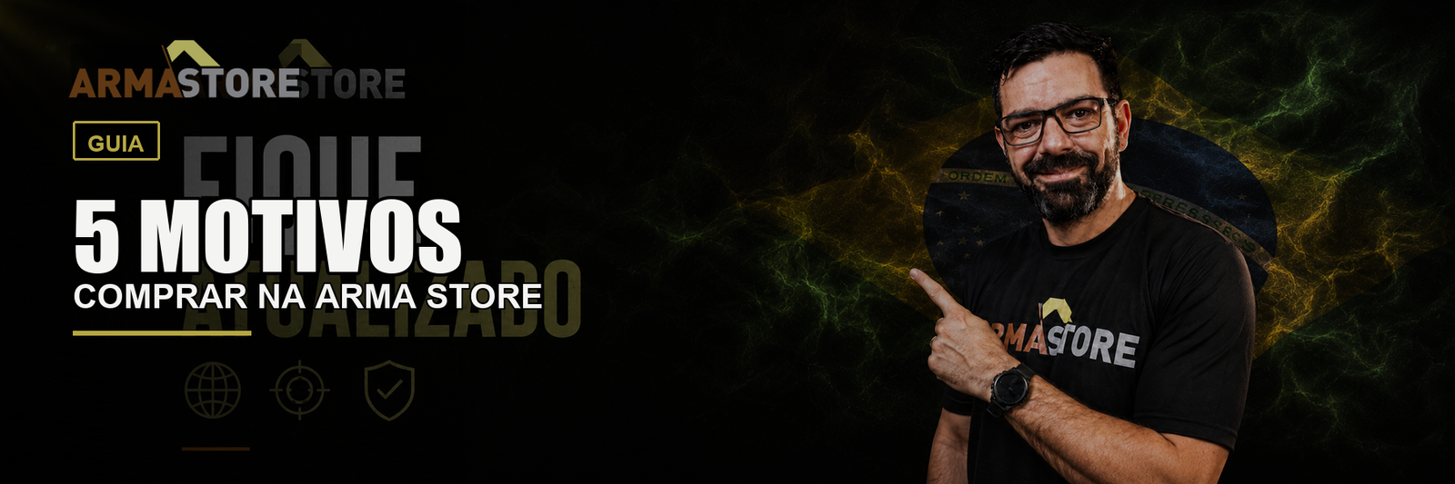 Banner do artigo Cinco motivos para você comprar na Armastore