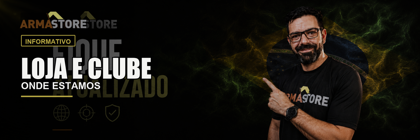 Banner do artigo Onde está localizada a Loja e Clube Armastore