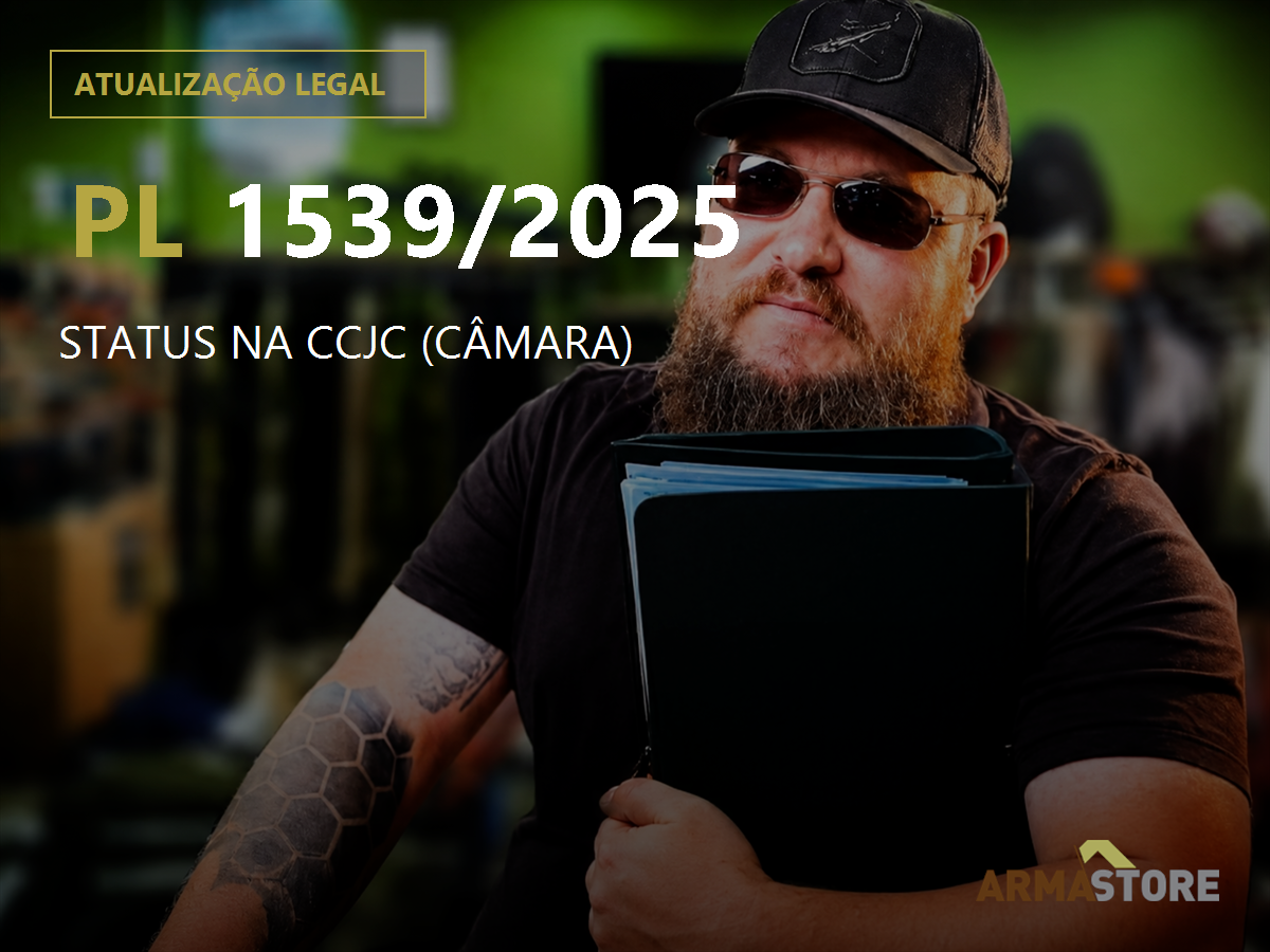PL 1539/2025 na CCJC: status e próximos passos (22/05/2026)