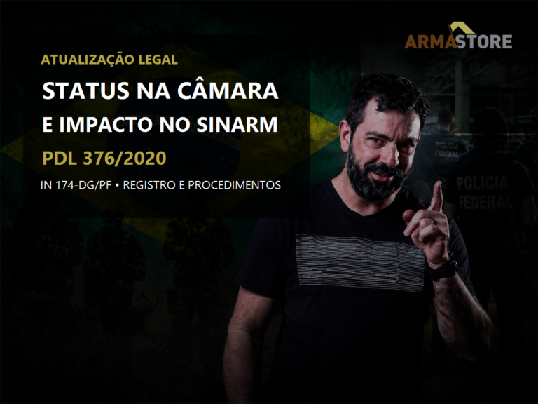 IN 174-DG/PF e Sinarm: status do PDL na Câmara e impacto prático