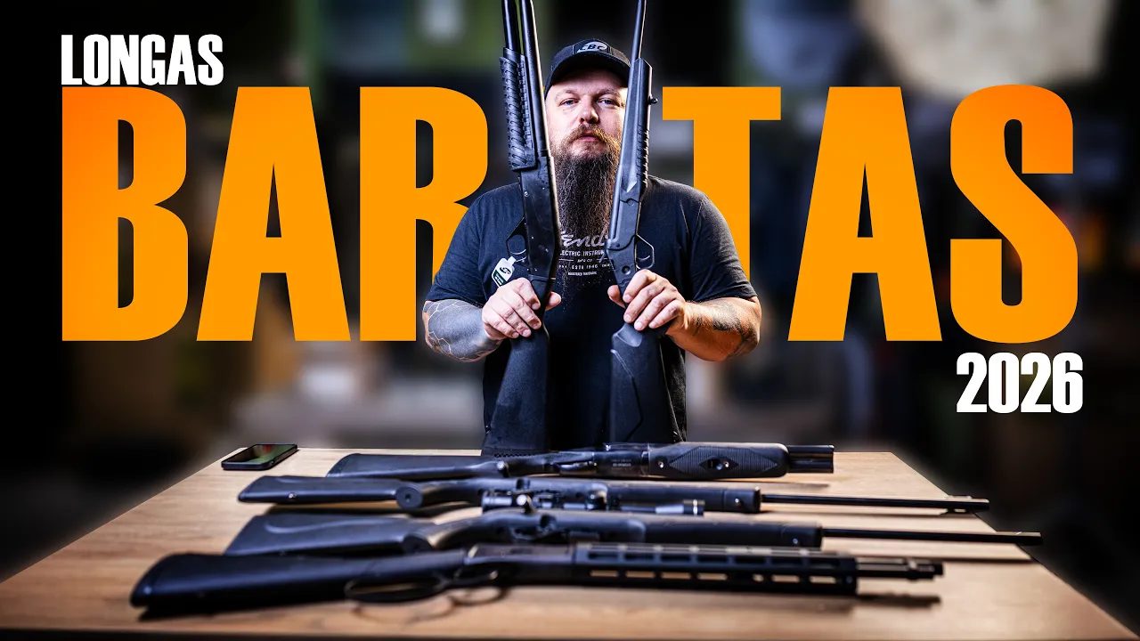Armas longas baratas em 2026: como comparar com segurança
