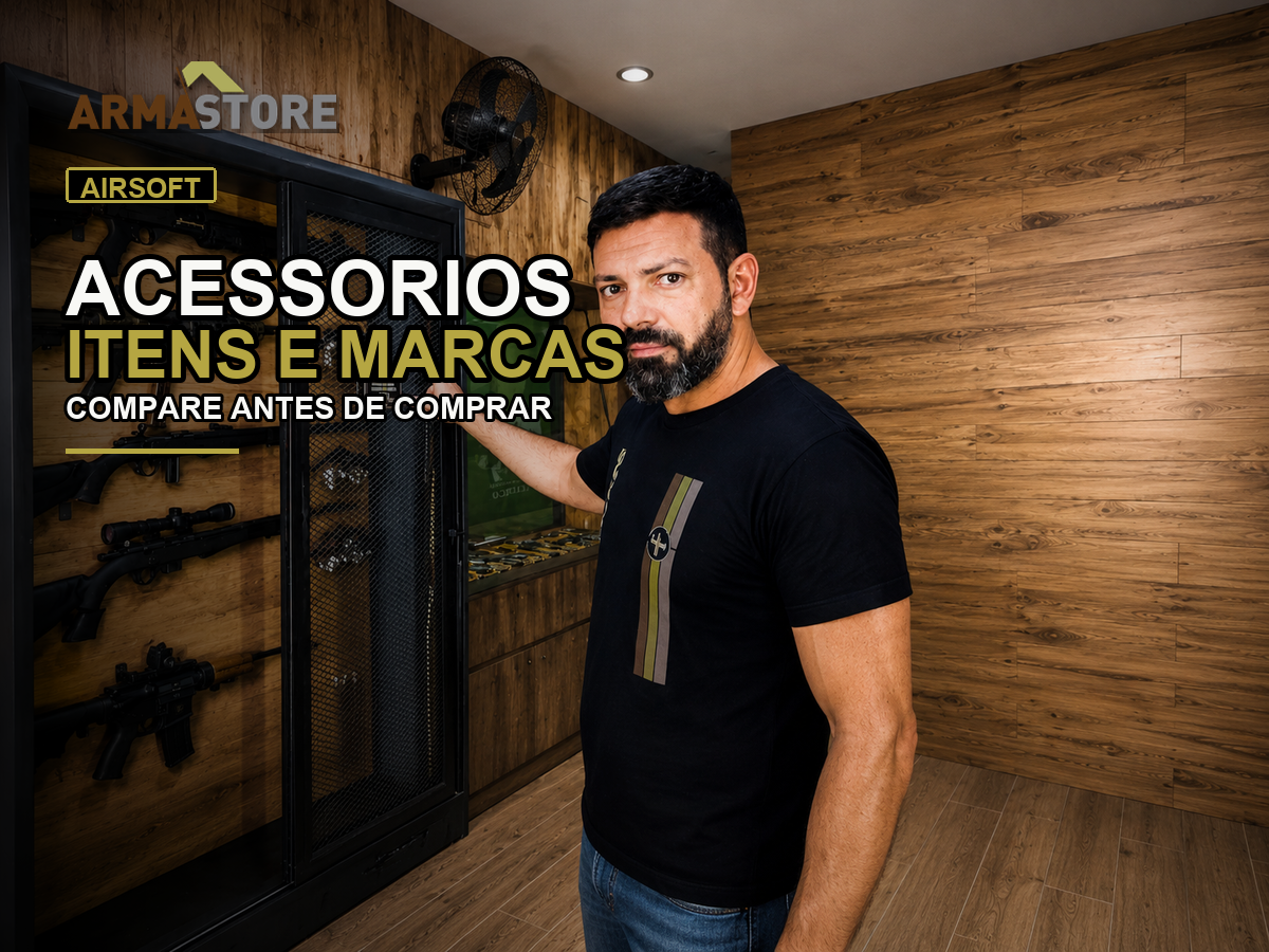 Acessórios para Airsoft: como comparar itens e marcas