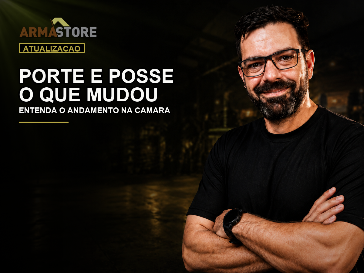 Porte e posse de armas: o que mudou na Câmara esta semana