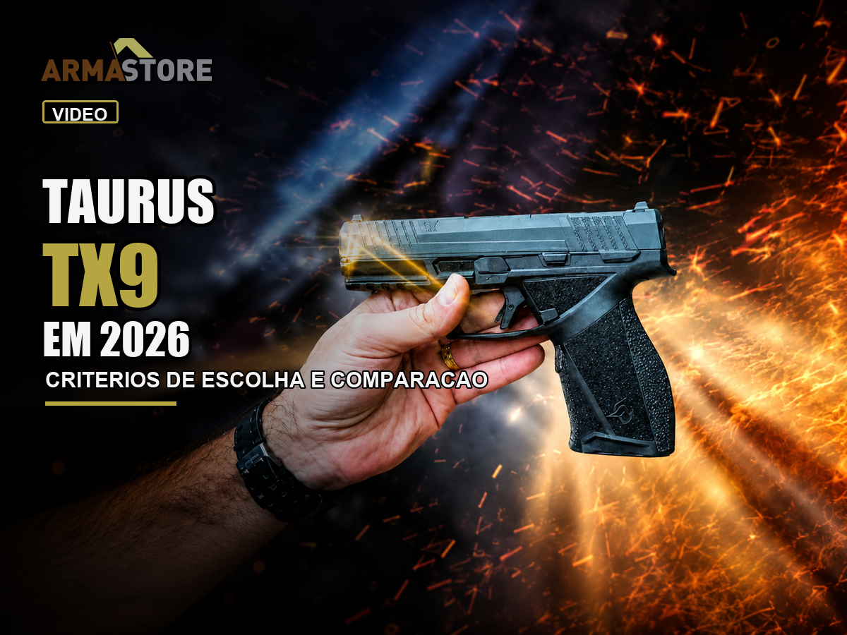 Taurus TX9 em 2026: critérios de escolha e comparação (vídeo)