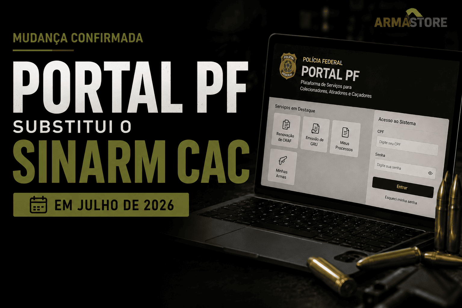 Novo sistema deve substituir Sinarm CAC em Julho