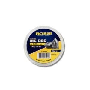 Chumbinho Rossi Big Dog 6.35mm (.25) com 110 Unidades